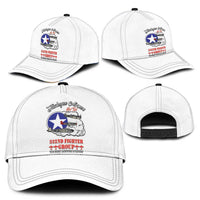 Tuskegee Airmen WWII Heroes Classic Cap The Great American Aviators White Art - Wonder Print Shop