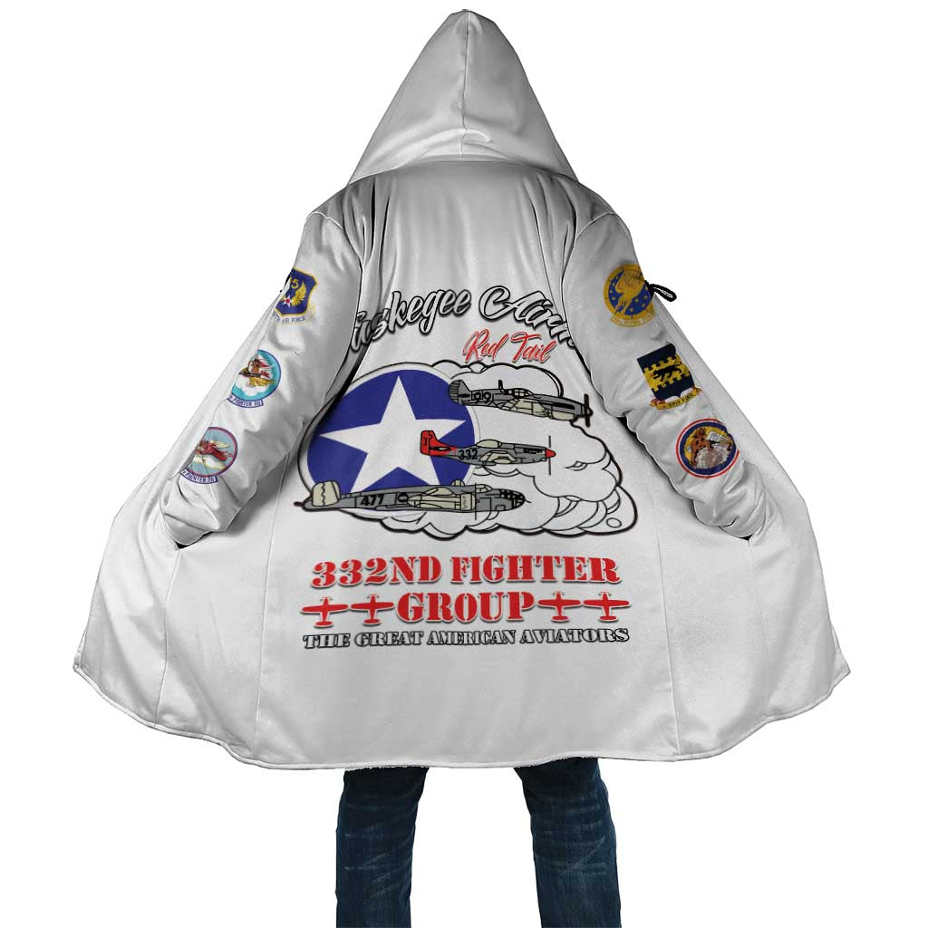 Tuskegee Airmen WWII Heroes Cloak The Great American Aviators White Art - Wonder Print Shop