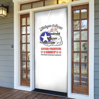 Tuskegee Airmen WWII Heroes Door Cover The Great American Aviators White Art - Wonder Print Shop