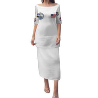 Tuskegee Airmen WWII Heroes Family Matching Puletasi and Hawaiian Shirt The Great American Aviators White Art - Wonder Print Shop