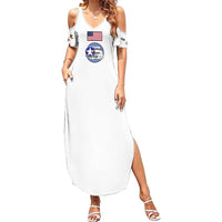 Tuskegee Airmen WWII Heroes Family Matching Summer Maxi Dress and Hawaiian Shirt The Great American Aviators White Art - Wonder Print Shop