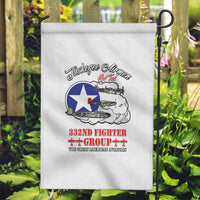 Tuskegee Airmen WWII Heroes Garden Flag The Great American Aviators White Art - Wonder Print Shop