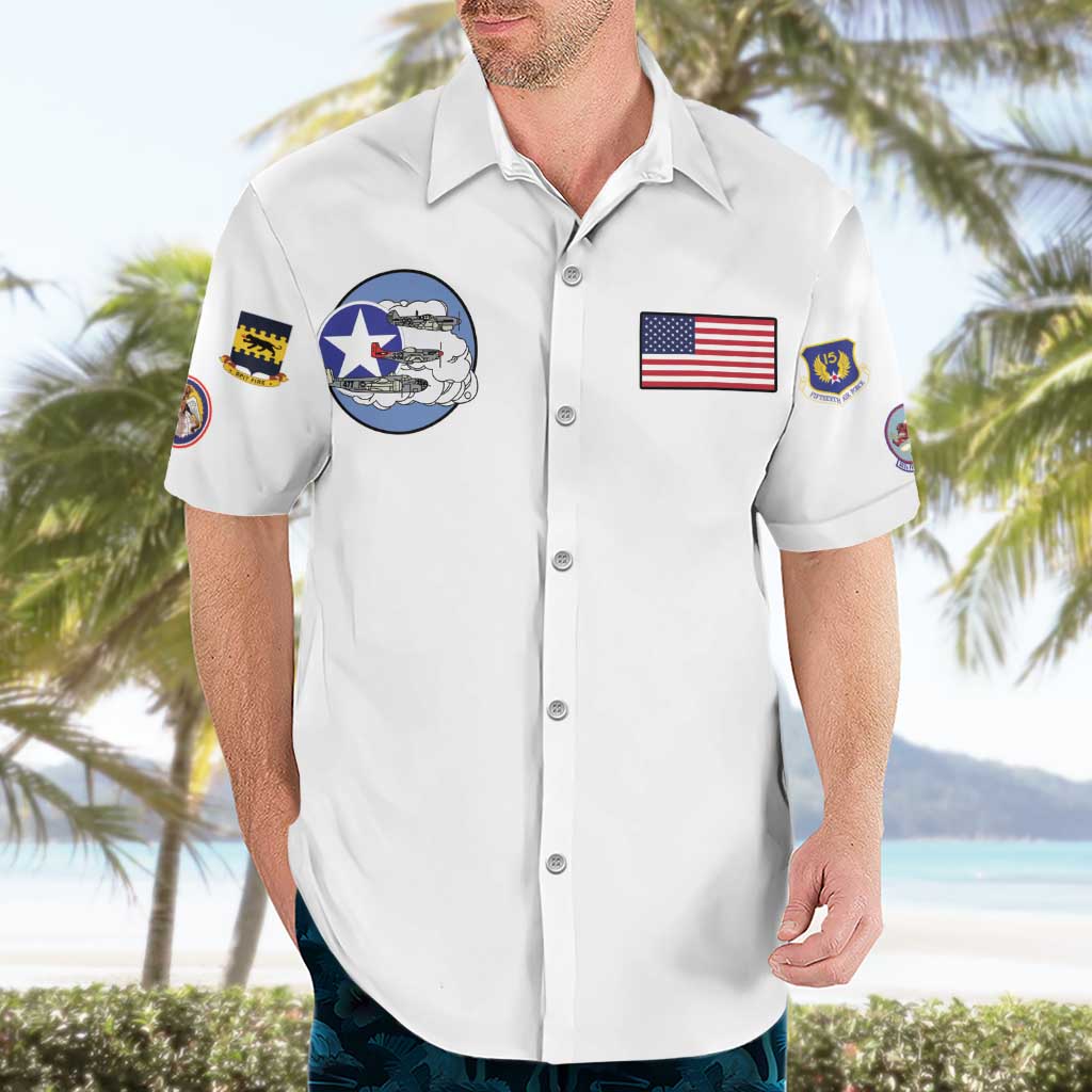 Tuskegee Airmen WWII Heroes Hawaiian Shirt The Great American Aviators White Art - Wonder Print Shop