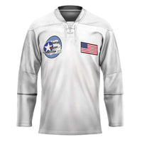 Tuskegee Airmen WWII Heroes Hockey Jersey The Great American Aviators White Art - Wonder Print Shop