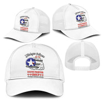 Tuskegee Airmen WWII Heroes Mesh Trucker Cap The Great American Aviators White Art - Wonder Print Shop