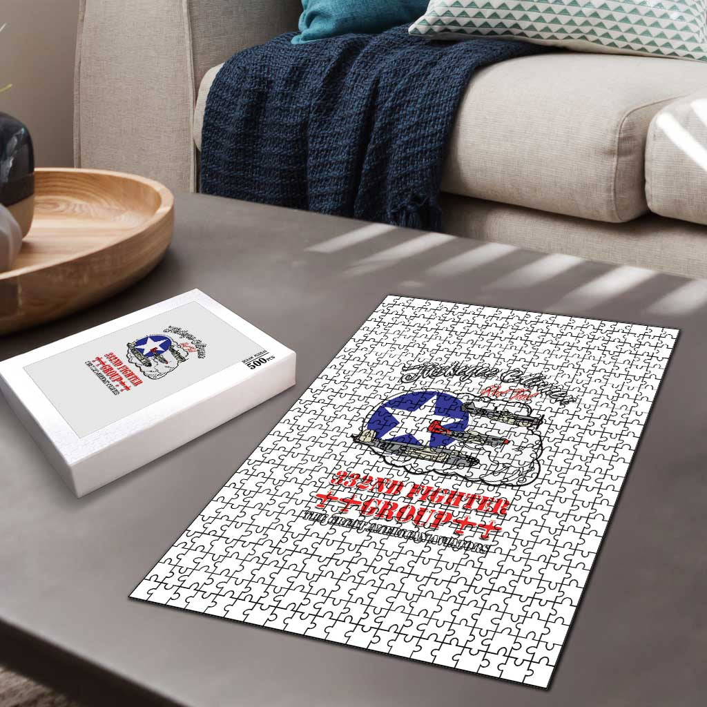 Tuskegee Airmen WWII Heroes Puzzle The Great American Aviators White Art - Wonder Print Shop