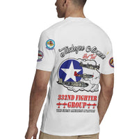 Tuskegee Airmen WWII Heroes Rugby Jersey The Great American Aviators White Art - Wonder Print Shop