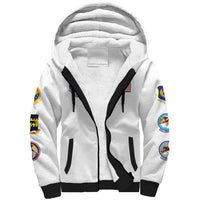 Tuskegee Airmen WWII Heroes Sherpa Hoodie The Great American Aviators White Art - Wonder Print Shop
