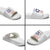 Tuskegee Airmen WWII Heroes Slide Sandals The Great American Aviators White Art - Wonder Print Shop