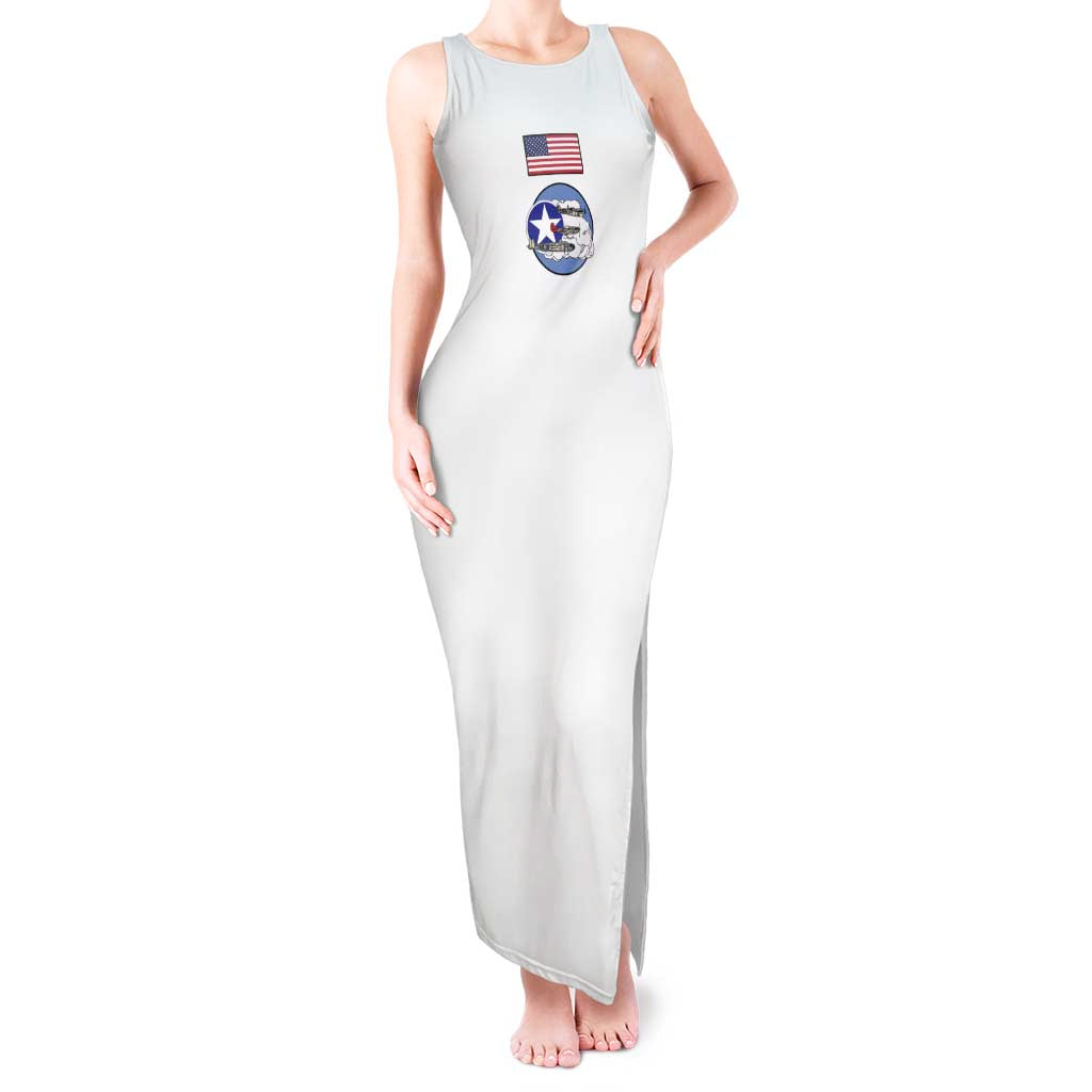 Tuskegee Airmen WWII Heroes Tank Maxi Dress The Great American Aviators White Art - Wonder Print Shop