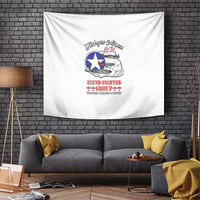 Tuskegee Airmen WWII Heroes Tapestry The Great American Aviators White Art - Wonder Print Shop