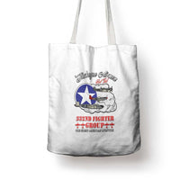 Tuskegee Airmen WWII Heroes Tote Bag The Great American Aviators White Art - Wonder Print Shop