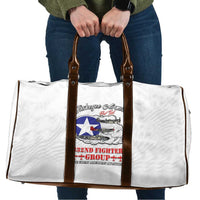 Tuskegee Airmen WWII Heroes Travel Bag The Great American Aviators White Art - Wonder Print Shop