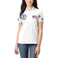 Tuskegee Airmen WWII Heroes Women Polo Shirt The Great American Aviators White Art - Wonder Print Shop