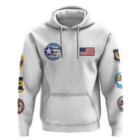 Tuskegee Airmen WWII Heroes Zip Hoodie The Great American Aviators White Art - Wonder Print Shop