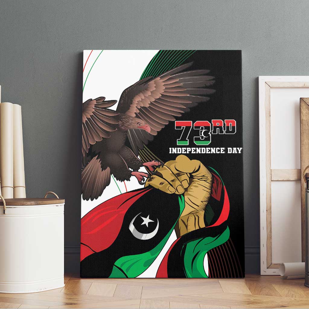 Libya 73rd Anniversary Independence Day Canvas Wall Art - Wonder Print Shop