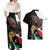 Libya 73rd Anniversary Independence Day Couples Matching Off Shoulder Maxi Dress and Hawaiian Shirt - Wonder Print Shop