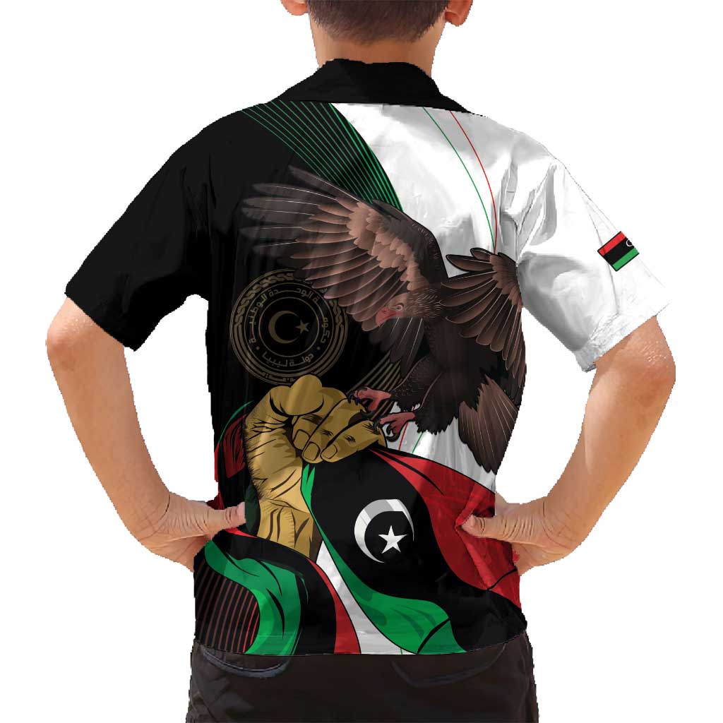 Libya 73rd Anniversary Independence Day Family Matching Puletasi and Hawaiian Shirt - Wonder Print Shop