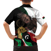 Libya 73rd Anniversary Independence Day Family Matching Summer Maxi Dress and Hawaiian Shirt - Wonder Print Shop