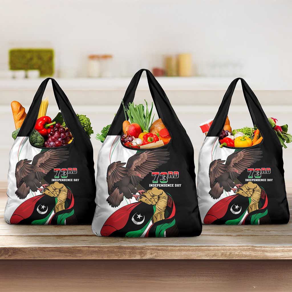 Libya 73rd Anniversary Independence Day Grocery Bag