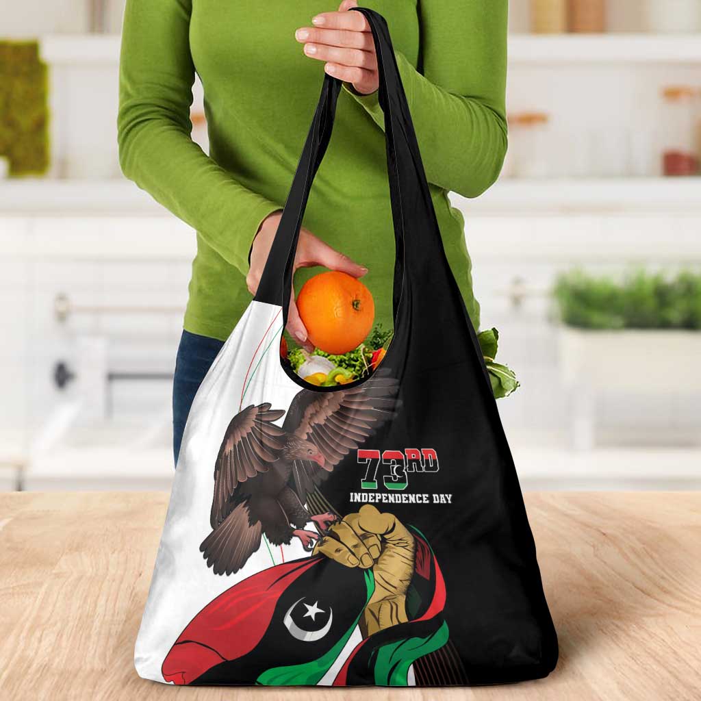 Libya 73rd Anniversary Independence Day Grocery Bag