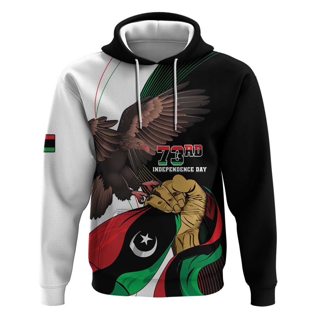 Libya 73rd Anniversary Independence Day Hoodie - Wonder Print Shop