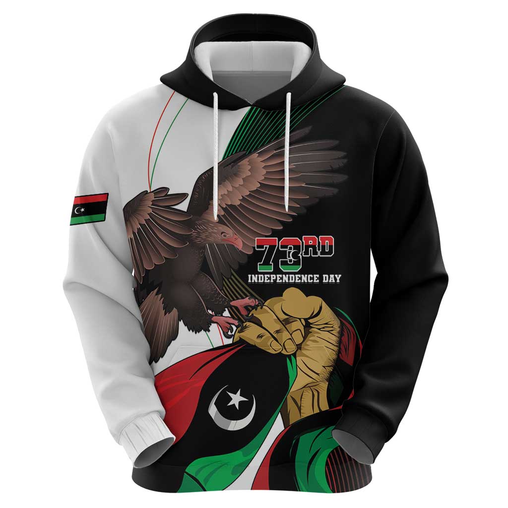 Libya 73rd Anniversary Independence Day Hoodie - Wonder Print Shop