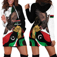 Libya 73rd Anniversary Independence Day Hoodie Dress - Wonder Print Shop