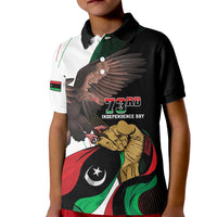 Libya 73rd Anniversary Independence Day Kid Polo Shirt - Wonder Print Shop