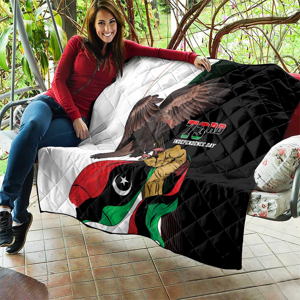 Libya 73rd Anniversary Independence Day Quilt - Wonder Print Shop