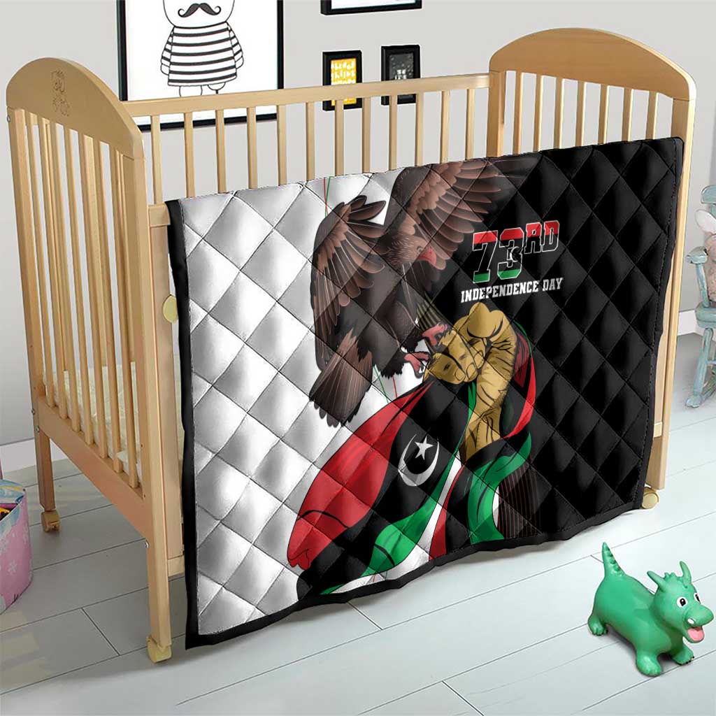 Libya 73rd Anniversary Independence Day Quilt - Wonder Print Shop