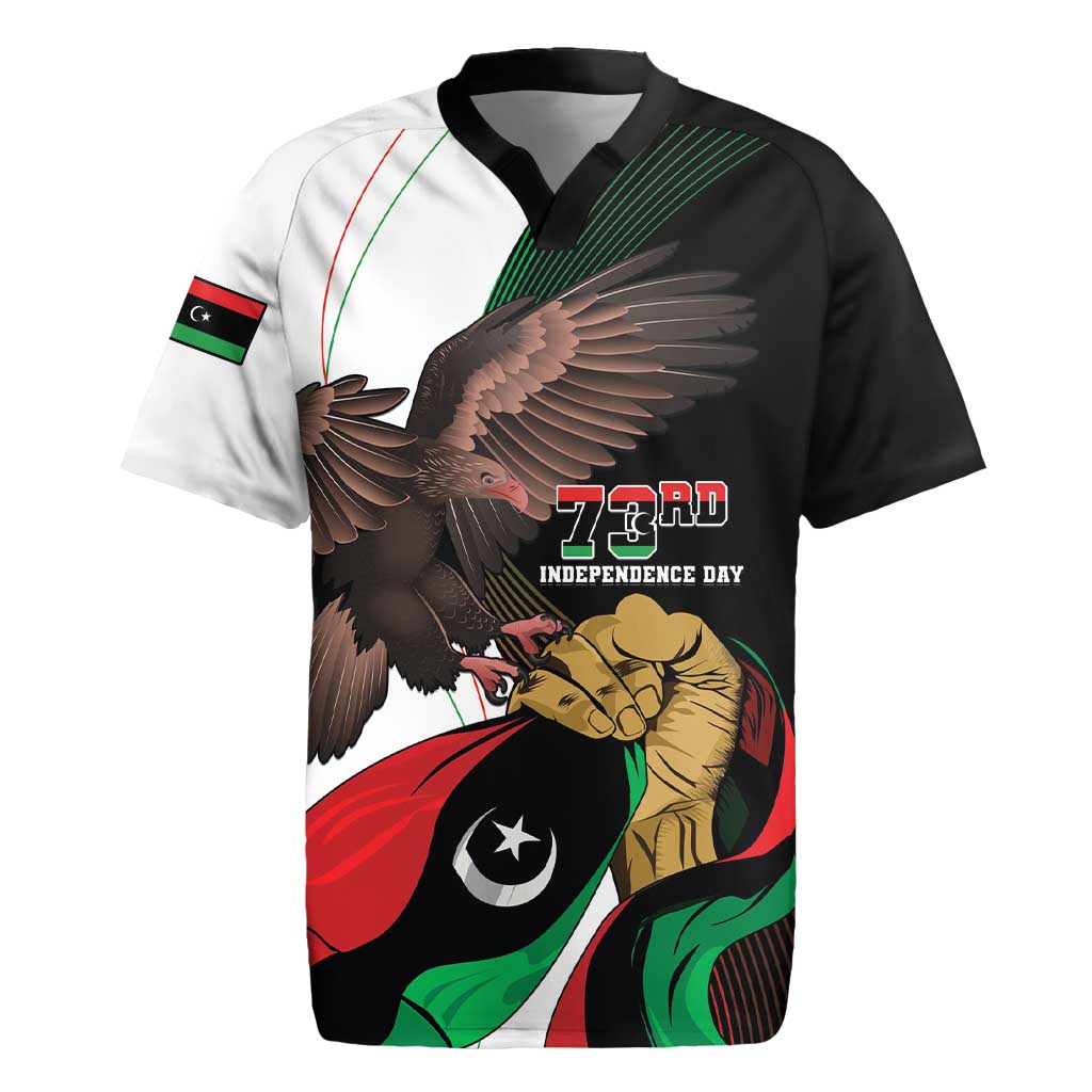 Libya 73rd Anniversary Independence Day Rugby Jersey - Wonder Print Shop