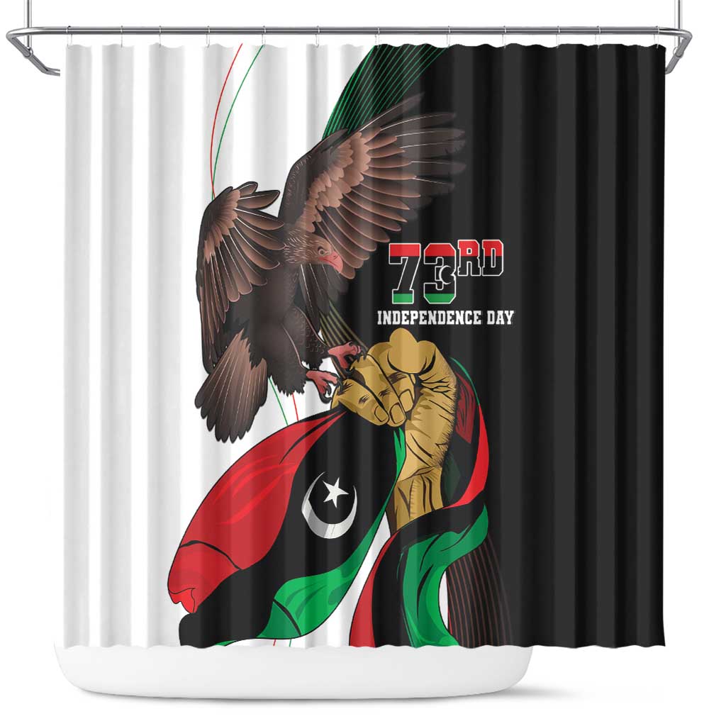 Libya 73rd Anniversary Independence Day Shower Curtain