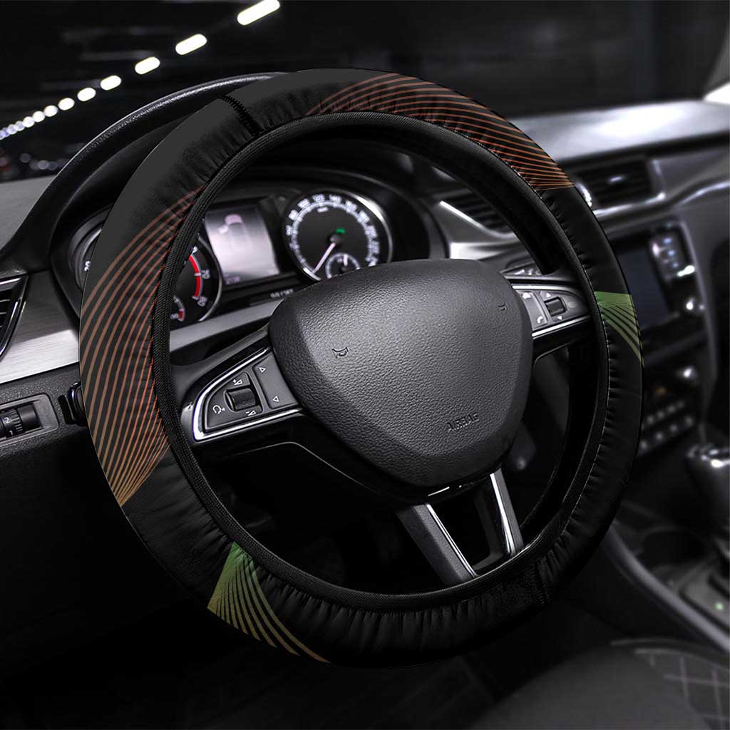 Libya 73rd Anniversary Independence Day Steering Wheel Cover - Wonder Print Shop