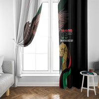 Libya 73rd Anniversary Independence Day Window Curtain - Wonder Print Shop