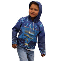 Hanukkah Jewish Festival Kid Hoodie Meronah With Star Of David - Wonder Print Shop