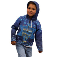 Hanukkah Jewish Festival Kid Hoodie Meronah With Star Of David - Wonder Print Shop