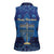 Hanukkah Jewish Festival Women Sleeveless Polo Shirt Meronah With Star Of David - Wonder Print Shop
