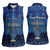 Hanukkah Jewish Festival Women Sleeveless Polo Shirt Meronah With Star Of David - Wonder Print Shop