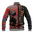Happy International Women's Day Baseball Jacket African Women With Ethnic Pattern