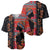 Happy International Women's Day Baseball Jersey African Women With Ethnic Pattern
