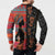 Happy International Women's Day Button Sweatshirt African Women With Ethnic Pattern