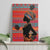 Happy International Women's Day Canvas Wall Art African Women With Ethnic Pattern