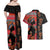 Happy International Women's Day Couples Matching Off Shoulder Maxi Dress and Hawaiian Shirt African Women With Ethnic Pattern