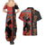 Happy International Women's Day Couples Matching Summer Maxi Dress and Hawaiian Shirt African Women With Ethnic Pattern