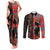 Happy International Women's Day Couples Matching Tank Maxi Dress and Long Sleeve Button Shirt African Women With Ethnic Pattern