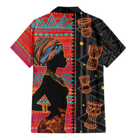 Happy International Women's Day Family Matching Mermaid Dress and Hawaiian Shirt African Women With Ethnic Pattern