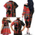 Happy International Women's Day Family Matching Off The Shoulder Long Sleeve Dress and Hawaiian Shirt African Women With Ethnic Pattern