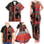 Happy International Women's Day Family Matching Tank Maxi Dress and Hawaiian Shirt African Women With Ethnic Pattern