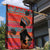 Happy International Women's Day Garden Flag African Women With Ethnic Pattern